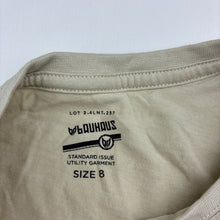 Load image into Gallery viewer, Boys Bauhaus, cotton tee / top, surf, EUC, size 8,  
