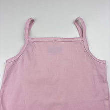 Load image into Gallery viewer, Girls Target, pink stretchy singlet top, FUC, size 4-6,  