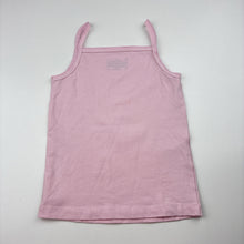 Load image into Gallery viewer, Girls Target, pink stretchy singlet top, FUC, size 4-6,  