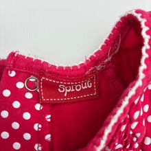 Load image into Gallery viewer, Girls Sprout, stretchy spotted dress, no size, armpit top armpit: 27.5cm, GUC, size 1-2, L: 42cm