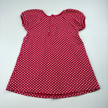 Load image into Gallery viewer, Girls Sprout, stretchy spotted dress, no size, armpit top armpit: 27.5cm, GUC, size 1-2, L: 42cm
