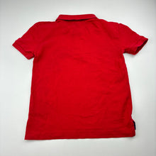 Load image into Gallery viewer, Boys US POLO ASSN, red cotton polo shirt top, EUC, size 4-5,  