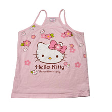 Load image into Gallery viewer, Girls San Rio, Hello Kitty stretchy singlet top, FUC, size 8,  
