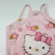 Load image into Gallery viewer, Girls San Rio, Hello Kitty stretchy singlet top, FUC, size 8,  