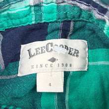 Load image into Gallery viewer, Boys LEE COOPER, checked cotton long sleeve shirt, EUC, size 4,  