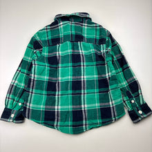 Load image into Gallery viewer, Boys LEE COOPER, checked cotton long sleeve shirt, EUC, size 4,  