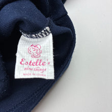 Load image into Gallery viewer, Girls Estelle, navy short sleeve jacket, Sz: S, L: 32cm, armpit to armpit: 29cm, GUC, size 4-5,  