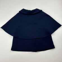Load image into Gallery viewer, Girls Estelle, navy short sleeve jacket, Sz: S, L: 32cm, armpit to armpit: 29cm, GUC, size 4-5,  