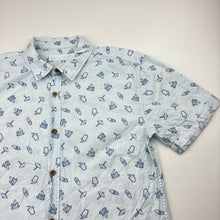 Load image into Gallery viewer, Boys Zara, cotton short sleeve shirt, EUC, size 9,  