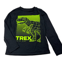Load image into Gallery viewer, Boys Anko, cotton long sleeve tee / top, dinosaur, EUC, size 7,  
