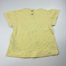 Load image into Gallery viewer, Girls Zara, lightweight cotton tee / top, giraffe, EUC, size 2-3,  
