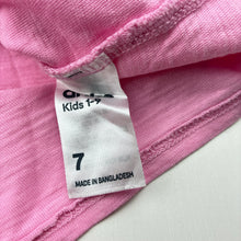 Load image into Gallery viewer, Girls Anko, tie front cotton tee / top, FUC, size 7,  