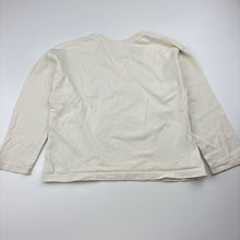 Load image into Gallery viewer, Girls Zara, cotton long sleeve top, dog, light mark right cuff, FUC, size 3-4,  