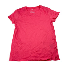 Load image into Gallery viewer, Girls H&amp;M, pink cotton tee / top, GUC, size 7-8,  
