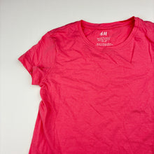 Load image into Gallery viewer, Girls H&amp;M, pink cotton tee / top, GUC, size 7-8,  