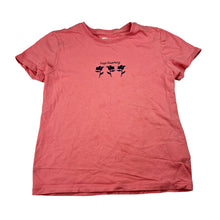 Load image into Gallery viewer, Girls Cotton On, embroidered pink cotton tee / top, FUC, size 5,  