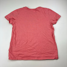 Load image into Gallery viewer, Girls Cotton On, embroidered pink cotton tee / top, FUC, size 5,  