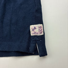 Load image into Gallery viewer, Boys Cotton On, navy cotton polo shirt top, EUC, size 7,  