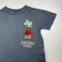 Load image into Gallery viewer, Boys Cotton On, Jurassic Park cotton tee / top, wash fade, FUC, size 2,  