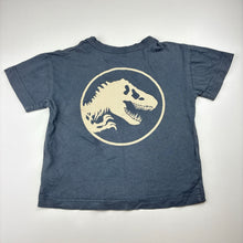 Load image into Gallery viewer, Boys Cotton On, Jurassic Park cotton tee / top, wash fade, FUC, size 2,  