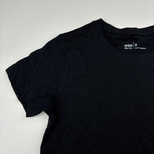 Load image into Gallery viewer, Girls Anko, black cotton tee / top, EUC, size 9,  