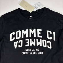 Load image into Gallery viewer, Girls Target, black organic cotton long sleeve top, NEW, size 10,  