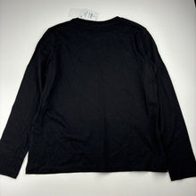 Load image into Gallery viewer, Girls Target, black organic cotton long sleeve top, NEW, size 10,  