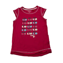 Load image into Gallery viewer, Girls Esprit, pink cotton top, GUC, size 6-7,  