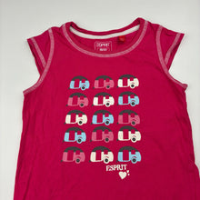Load image into Gallery viewer, Girls Esprit, pink cotton top, GUC, size 6-7,  