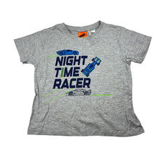 Load image into Gallery viewer, Boys Tilt, pyjama tee / top, racing cars, GUC, size 4,  