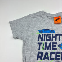 Load image into Gallery viewer, Boys Tilt, pyjama tee / top, racing cars, GUC, size 4,  