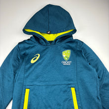 Load image into Gallery viewer, Unisex ASICS, Cricket Australia fleece lined hoodie sweater, GUC, size 8,  