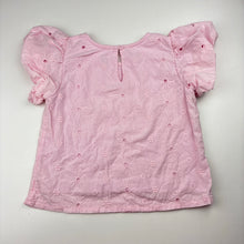 Load image into Gallery viewer, Girls Anko, lined broderie cotton top, GUC, size 6,  