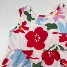 Load image into Gallery viewer, Girls lightweight, floral sleeveless top, GUC, size 3,  