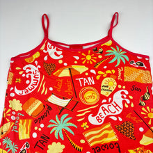 Load image into Gallery viewer, Girls Triumph, cotton singlet top, L: 51cm, armpit to armpit: 32cm, FUC, size 6,  