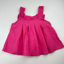 Load image into Gallery viewer, Girls Zara, pink cotton summer top, GUC, size 5,  