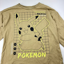 Load image into Gallery viewer, Boys Nintendo, Pokemon Pikachu cotton pyjama top, GUC, size 7,  