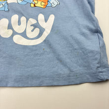 Load image into Gallery viewer, Unisex BLUEY, cotton tee / top, small marks lower front, FUC, size 2-3,  
