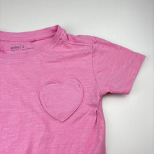 Load image into Gallery viewer, Girls Anko, pink cotton tie front top, GUC, size 4,  