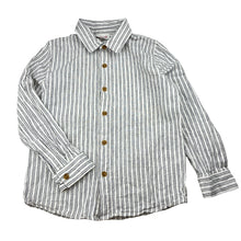 Load image into Gallery viewer, Boys Seed, linen / cotton long sleeve shirt, EUC, size 6,  