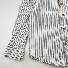 Load image into Gallery viewer, Boys Seed, linen / cotton long sleeve shirt, EUC, size 6,  