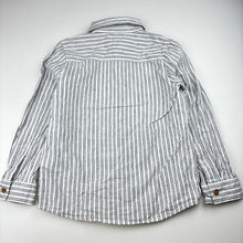 Load image into Gallery viewer, Boys Seed, linen / cotton long sleeve shirt, EUC, size 6,  