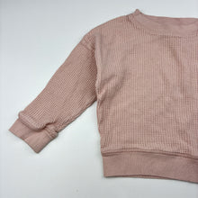 Load image into Gallery viewer, Girls Bonds, RE-LOVED waffle cotton long sleeve top, FUC, size 2,  
