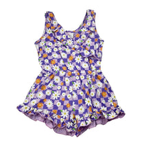Load image into Gallery viewer, Girls Mango, floral cotton summer playsuit, EUC, size 3,  