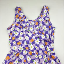 Load image into Gallery viewer, Girls Mango, floral cotton summer playsuit, EUC, size 3,  