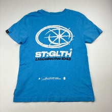 Load image into Gallery viewer, Boys St Goliath, blue cotton tee / top, FUC, size 5,  