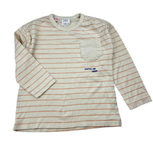 Load image into Gallery viewer, Unisex Zara, striped cotton long sleeve top, GUC, size 2-3,  