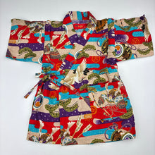 Load image into Gallery viewer, Unisex Taketombo, colourful cotton Japanese loungewear set, EUC, size 1-2,  