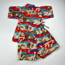 Load image into Gallery viewer, Unisex Taketombo, colourful cotton Japanese loungewear set, EUC, size 1-2,  