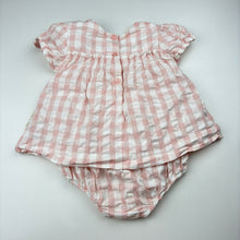 Load image into Gallery viewer, Girls Beatrix Potter, Peter Rabbit, embroidered crinkle cotton romper, GUC, size 1,  